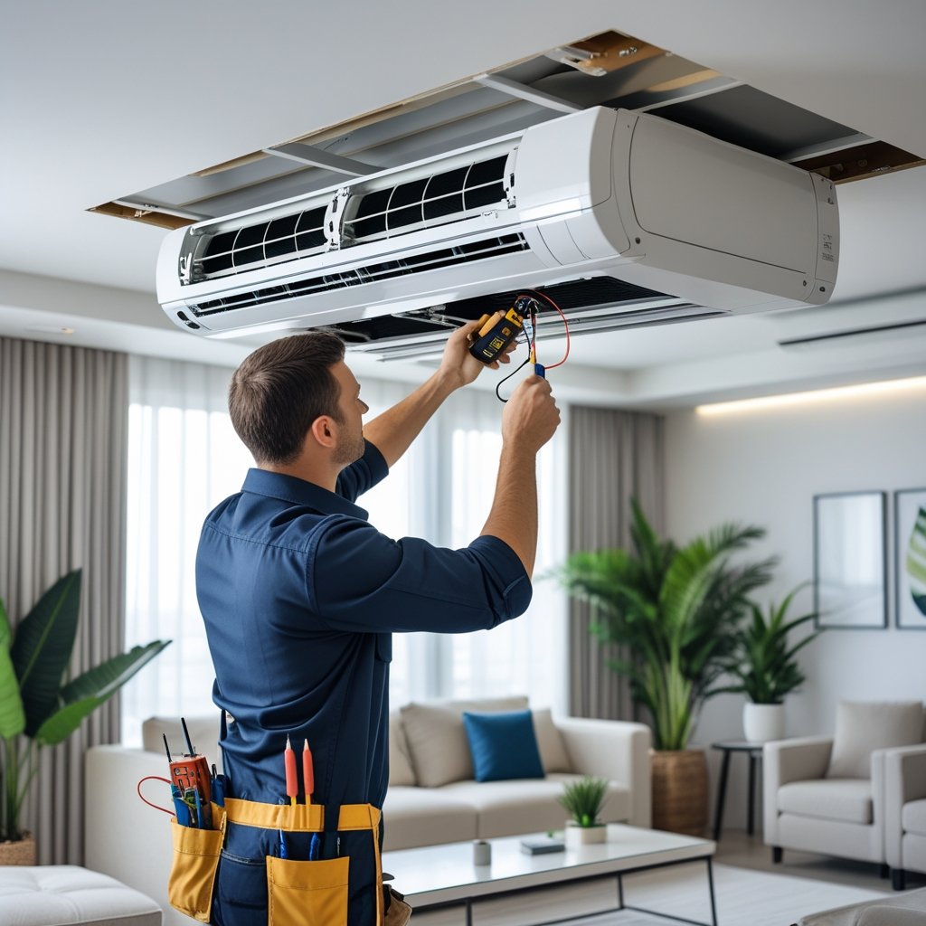 Cassette AC installation and repairing services in Charholi, Alandi, Dighi, Vishrantwadi, Moshi, Chikhali